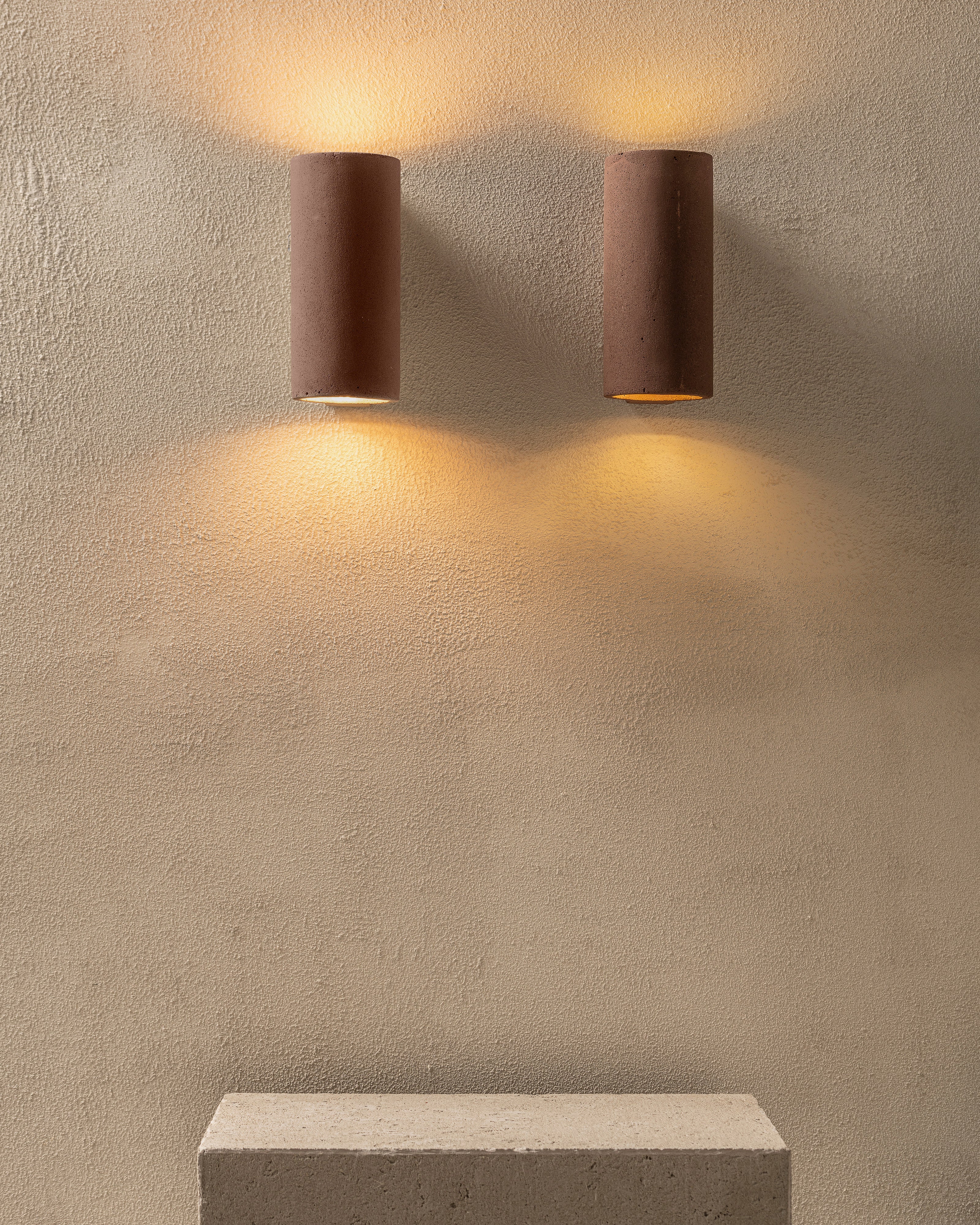 Wall lamp °3 dark red Primary Shape - Image 2