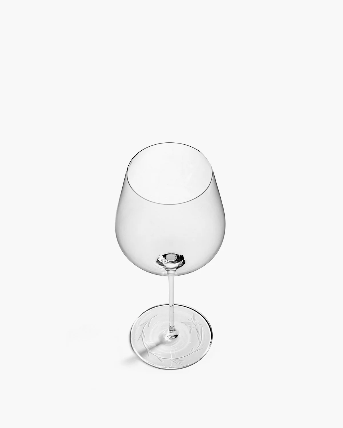 White wine glass butterfly Unity - Image 3