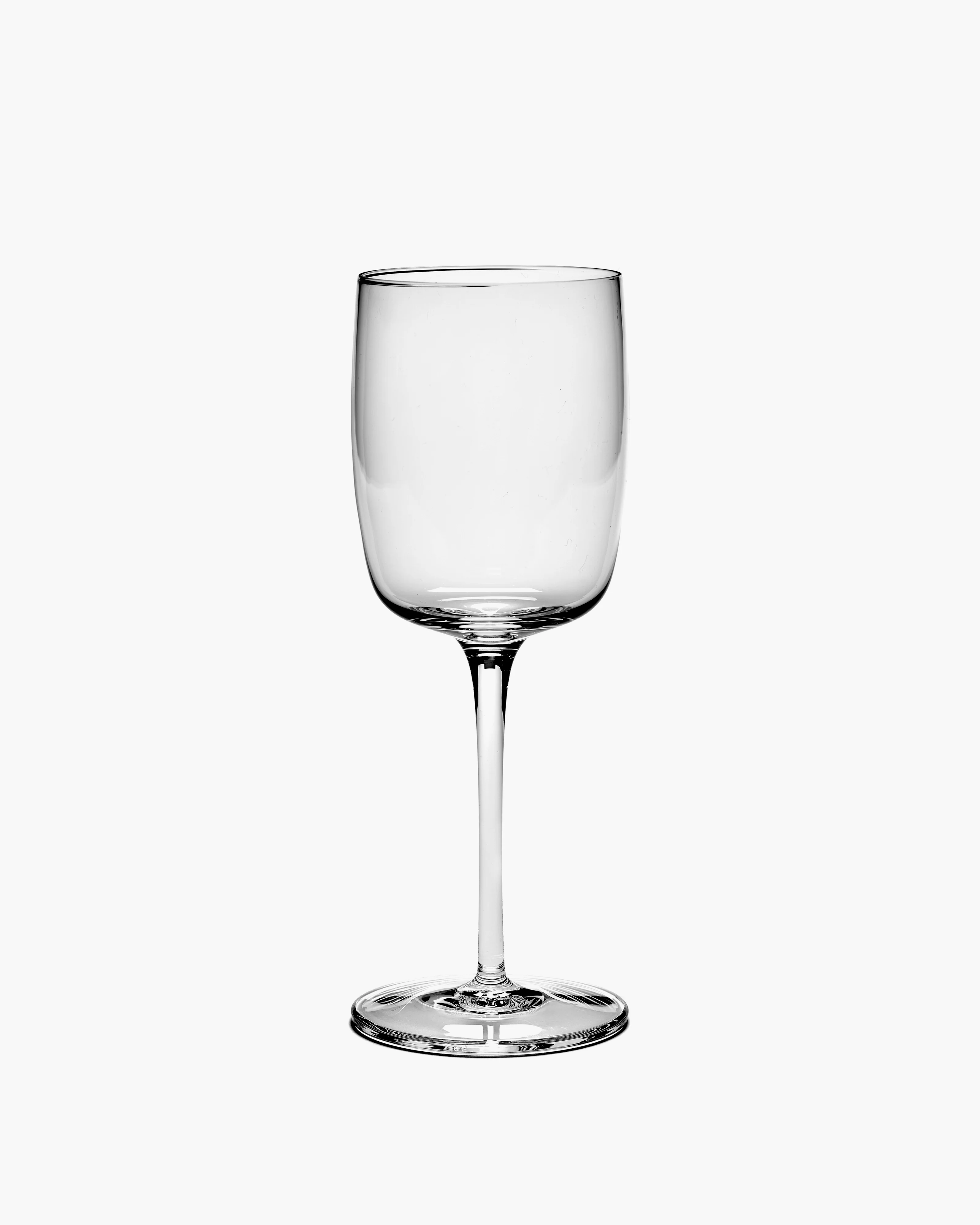White wine glass straight transparent Passe-partout